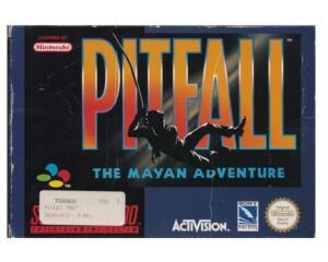 Pitfall (eur) m. kasse og manual (SNES)