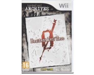 Resident Evil Archives : Resident Evil Zero (forseglet) (Wii)