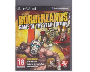 Borderlands (Game of the Year Edition) u. manual  (PS3) 
