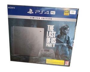 Playstation 4 Pro 1TB (Last of Us Part. II edition) incl. spil. m. kasse og manual