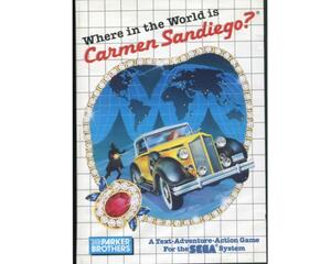 Where in the World is Carmen Sandiego m. kasse og manual (SMS)