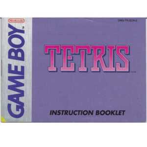 Tetris (SCN-2) (GameBoy manual)
