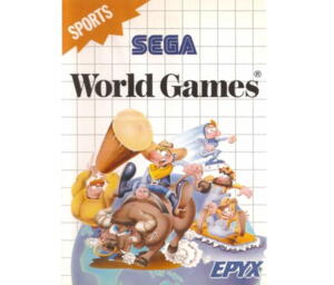World Games m. kasse og manual (SMS)