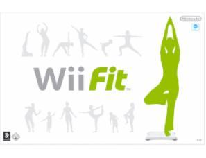 Wii Fit Board incl Wii Fit m. kasse og manual (Wii)