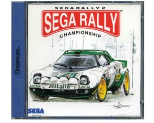 Sega Rally Championship m. kasse og manual (Dreamcast)