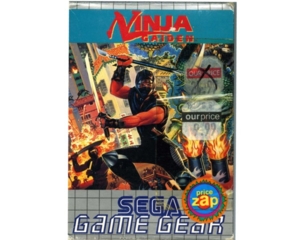 Ninja Gaiden m. kasse og manual (Game Gear)