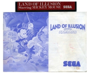 Land of Illusion starring Mickey Mouse m. manual (SMS)