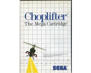 Choplifter m. kasse og manual (SMS)