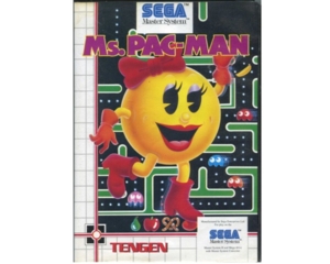 Ms. Pac-man m. kasse og manual (SMS)