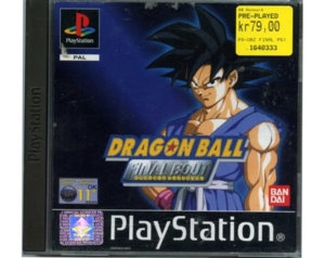 Dragonball : Final Bout u. manual (PS1)