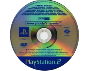 Everybody's Tennis (promo cd) (PS2)