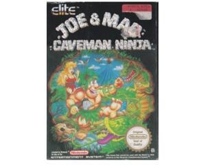 Joe & Mac Caveman Ninja (scn) m. kasse og manual (NES)
