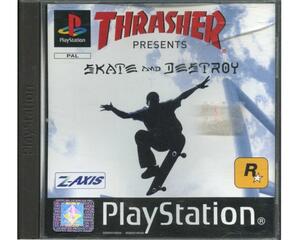 Thrasher : Skate and Destroy u. manual (PS1)