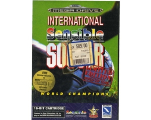 International Sensible Soccer m. kasse og manual (SMD)