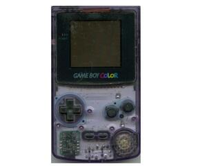 Game Boy Color (GBC) (clear purple)