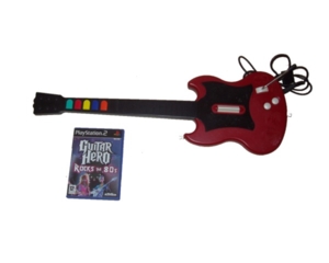 Guitar Hero : Rock the 80s m. Guitar (PS2)