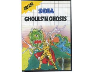 Ghouls'n Ghosts m. kasse og manual (SMS)
