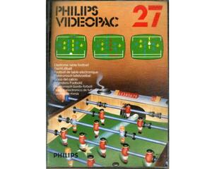 #27 Electronic Table Football m. kasse og manual