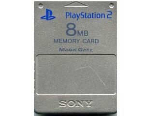 PS2 Memorycard 8mb orig. Silver