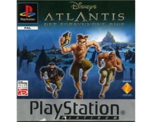 Disney's Atlantis : Det Forsvundne Rige u. kasse (platinum) (PS1)