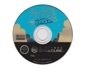 Super Mario Sunshine kun cd (GameCube)