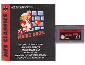 Super Mario Bros. (nes classic) m. manual (GBA)