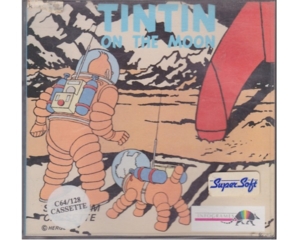 Tintin On the Moon (bånd) u. manual (Commodore 64)