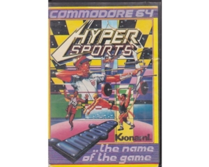 Hyper Sports (bånd) u. manual (Commodore 64)
