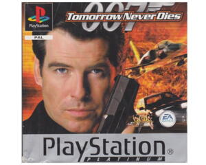 007 : Tomorrow Never Dies u. kasse (platinum) (PS1)