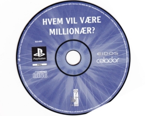 Hvem Vil Være Millionær kun cd (PS1)