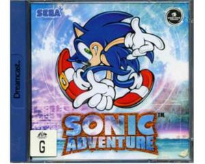 Sonic Adventure m. kasse og manual (Dreamcast)