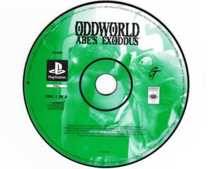 Oddworld : Abe's Exoddus kun cd (PS1)
