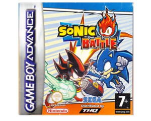 Sonic Battle m. kasse og manual (GBA)