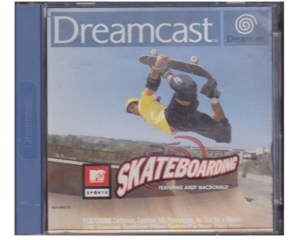 Skateboarding m. kasse og manual (Dreamcast)