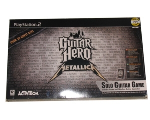 Guitar Hero : Metallica m. guitar (komplet) (PS2)