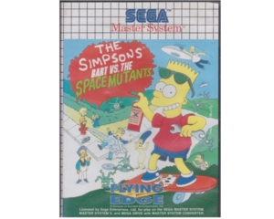 Simpsons : Bart vs The Space Mutants m. kasse (SMS)