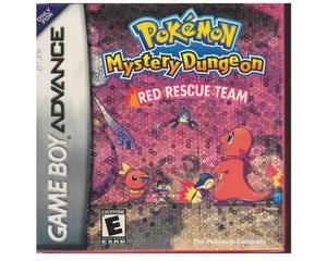 Pokemon Mystery Dungeon : Red Rescue Team m. kasse og manual (GBA)