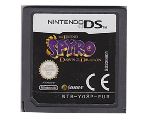 Spyro : Dawn of the Dragon u. kasse og manual (Nintendo DS)