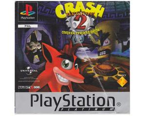 Crash Bandicoot 2 : Cortex Strikes Back u. kasse (platinum)  (PS1)