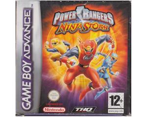 Power Rangers : Ninja Storm m. kasse og manual (GBA)