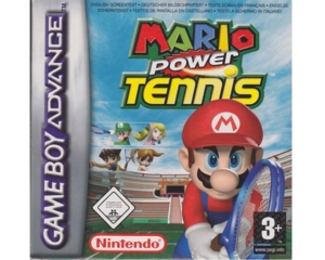 Mario Power Tennis m. kasse og manual (GBA)