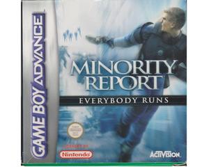 Minority Report m. kasse og manual (GBA)
