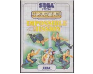 Impossible Mission m. kasse og manual (SMS)