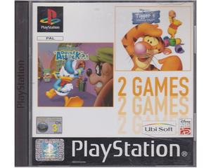 Disney's Donald Duck Quack Attack / Tiggers Honey Hunt (PS1)