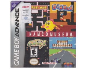 Namco Museum m. kasse og manual (GBA)