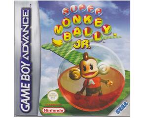 Super Monkey Ball jr. m. kasse og manual  (GBA)