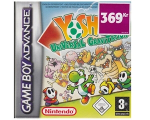 Yoshi´s Universal Gravitation m. kasse og manual (GBA)