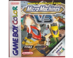 Micro machines V3 m. kasse og manual (GBC) 