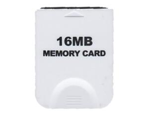 GC/Wii Memory Card 16mb (uorig) (Ny)
