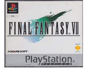 Final Fantasy VII u. manual (platinun) (PS1)